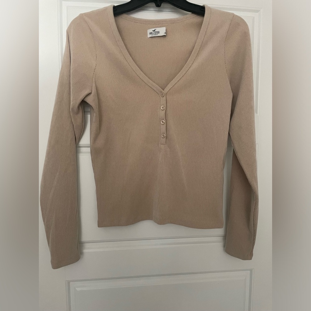 Hollister Ribbed Henley